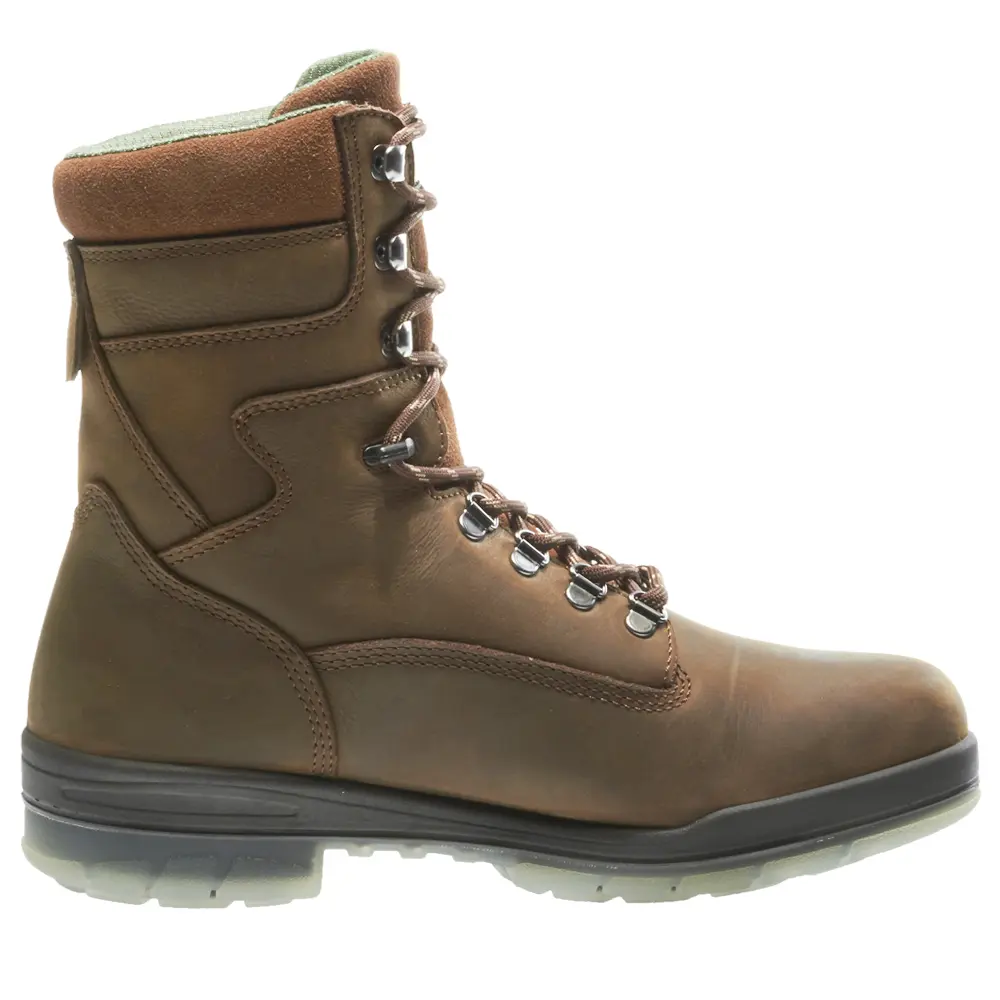 Wolverine Mens Durashocks 8 Inch Waterproof Soft Toe  Work/Duty - Brown