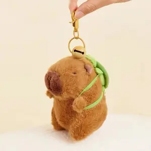 Capybara Plush Keychain