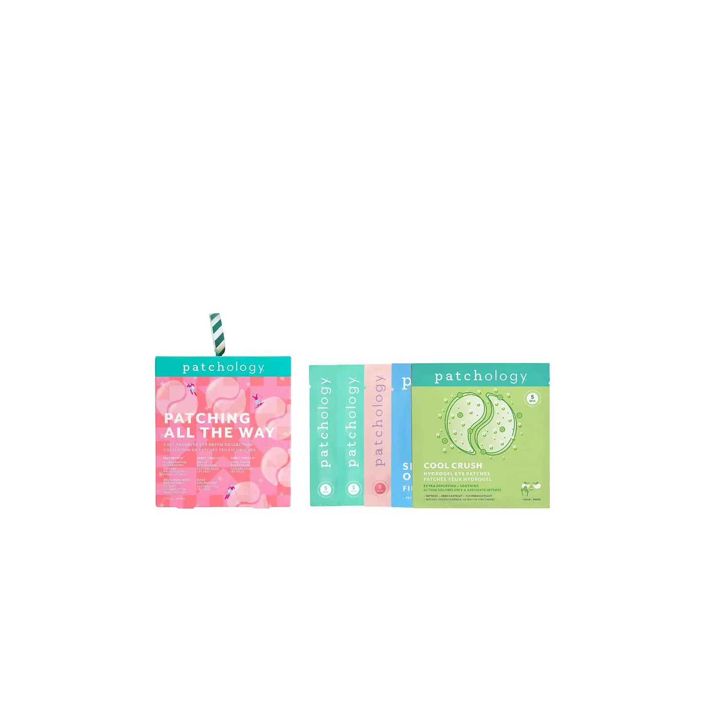 Patchology Under Eye Patches - Hyaluronic Acid-Infused, Centella Extract, Smoothing, Hydrating Care, Gentle, Firming, Fragrance-Free Tighten Solution for Tired Eyes