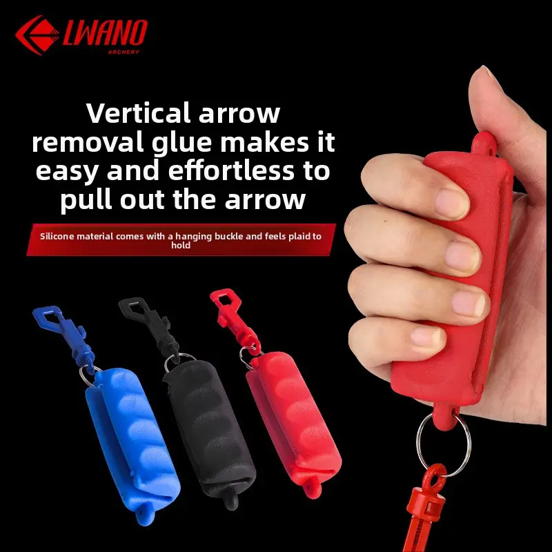 Spot wholesale archery shooting accessories multi-color optional rubber arrow puller Arrow gym practice competitive available arrow puller