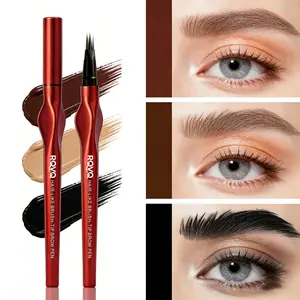 4D Microblading Eyebrow Pencil - Waterproof & Smudge-Proof, Natural Hair-Like Brows for Daily Makeup