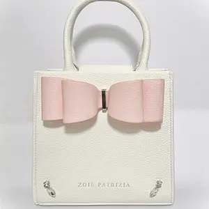 Juliet-Coquette Pink Bow Bag – soft girl purse | girly aesthetic handbag | mini feminine tote