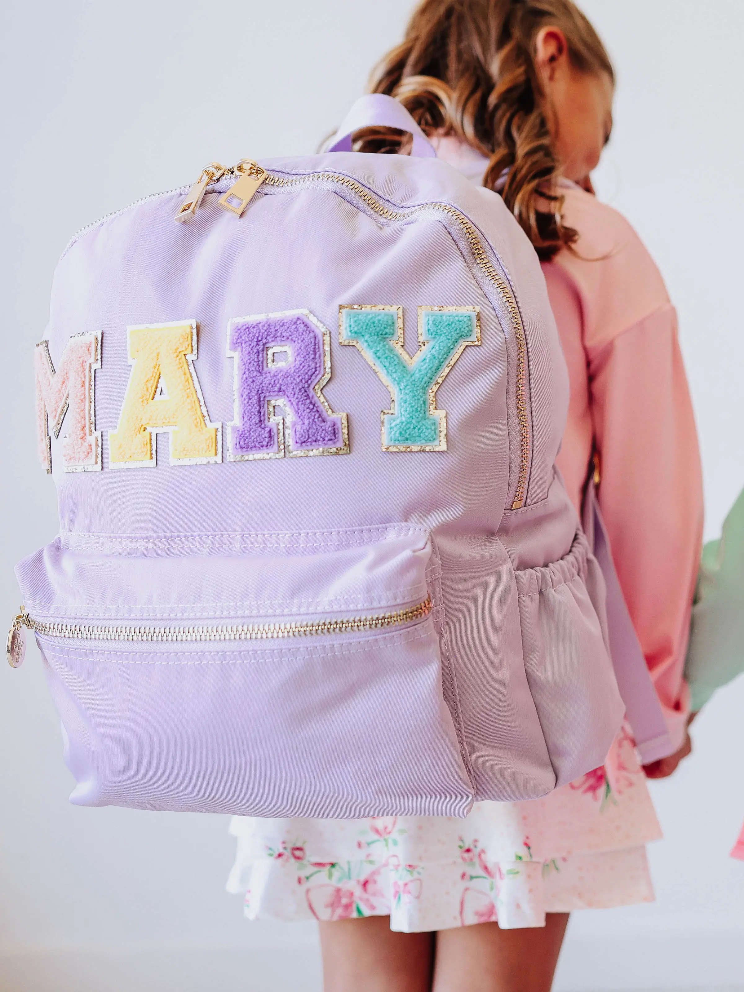 Retro Backpack - Purple Whisper