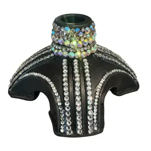 BlingHottie Cane tip "London Bridge" for your walking stability and Glamour 4 prong Nonskid cane tip replacement