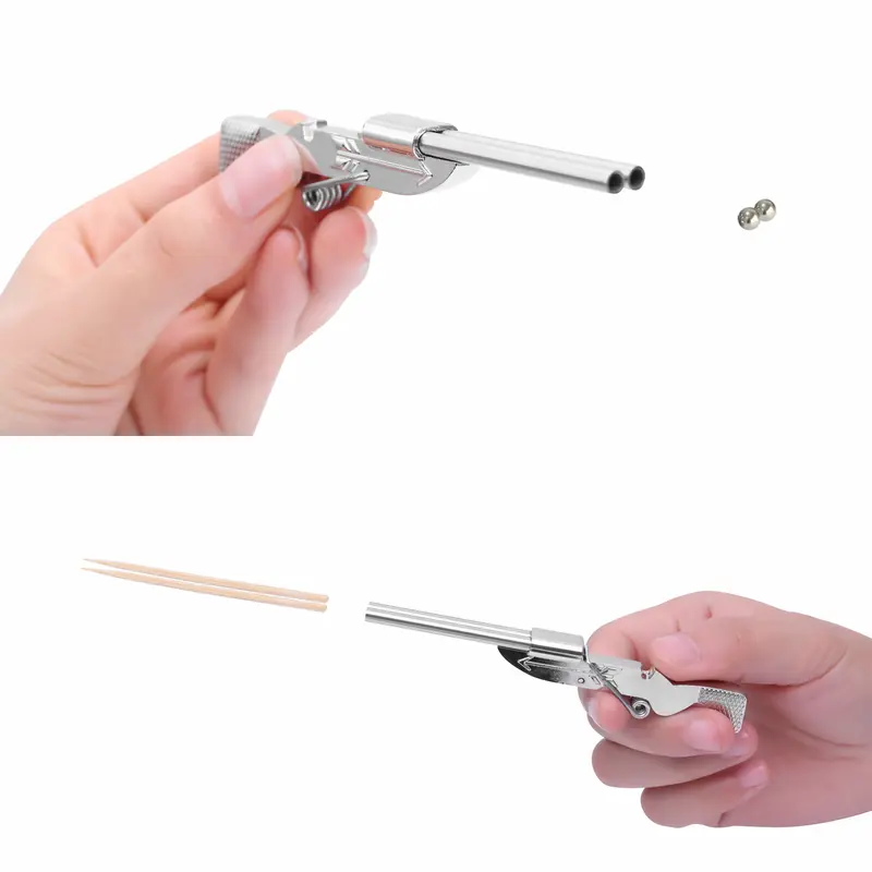 Mini Shotgun Fidget Toys Funny Mini Toy Novelty Mini Gun Halloween Christmas Birthday Parties Gift