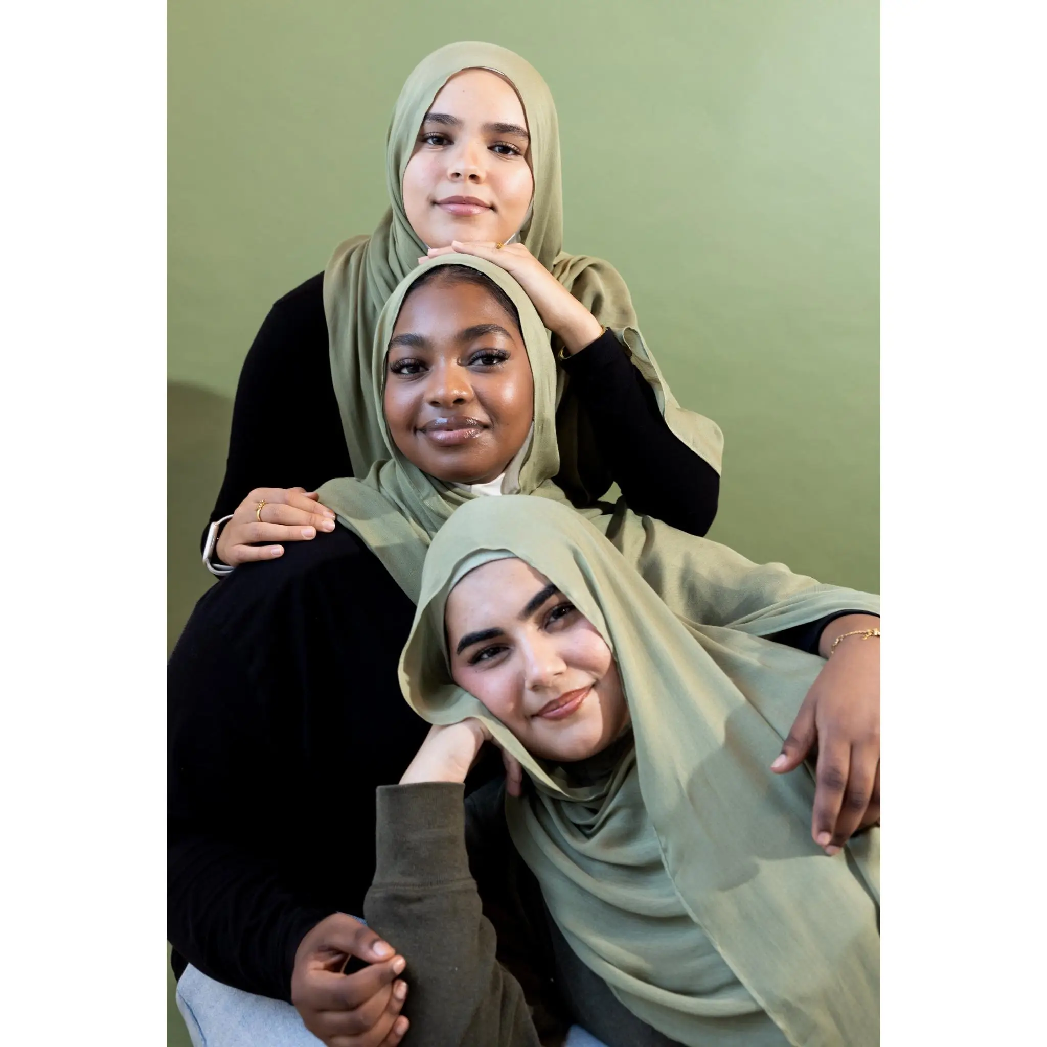 Modal Hijab - Zaytoon Olive Green