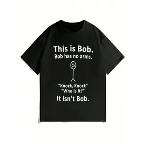 Men's T Shirts Casual American Short Sleeve Tshirt with Meme Slogan Print Loose Fit Round Neck for Pumpkin Patch Tame Impala Concert Goth Covenant Shirt Outfit