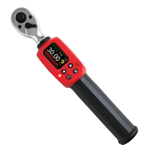 3/8 Inch High Torque Digital Torque Wrench, 0.5-60 N·m, High Precision Preset & Adjustable, Industrial & Home Universal, Professional Tool for Heavy Machinery Assembly / Car Chassis Repair / Construction Machinery Commissioning