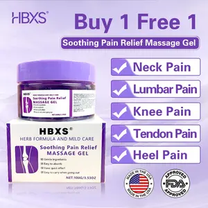 Soothing Gel Pain Relief / Joint Care Gel Knee for Severe Knee Arthritis Pain Relief and Relieve Shoulder / Neck Muscle Pain, Body Care Massage Cream Gel / Healthcare body oil Treatment Therapeutic fast-acting formula Arnica Beeswax Ashwagandha