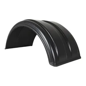 Buyers Products  19.5 in. Fender Poly Dual Rear Wheels, Black