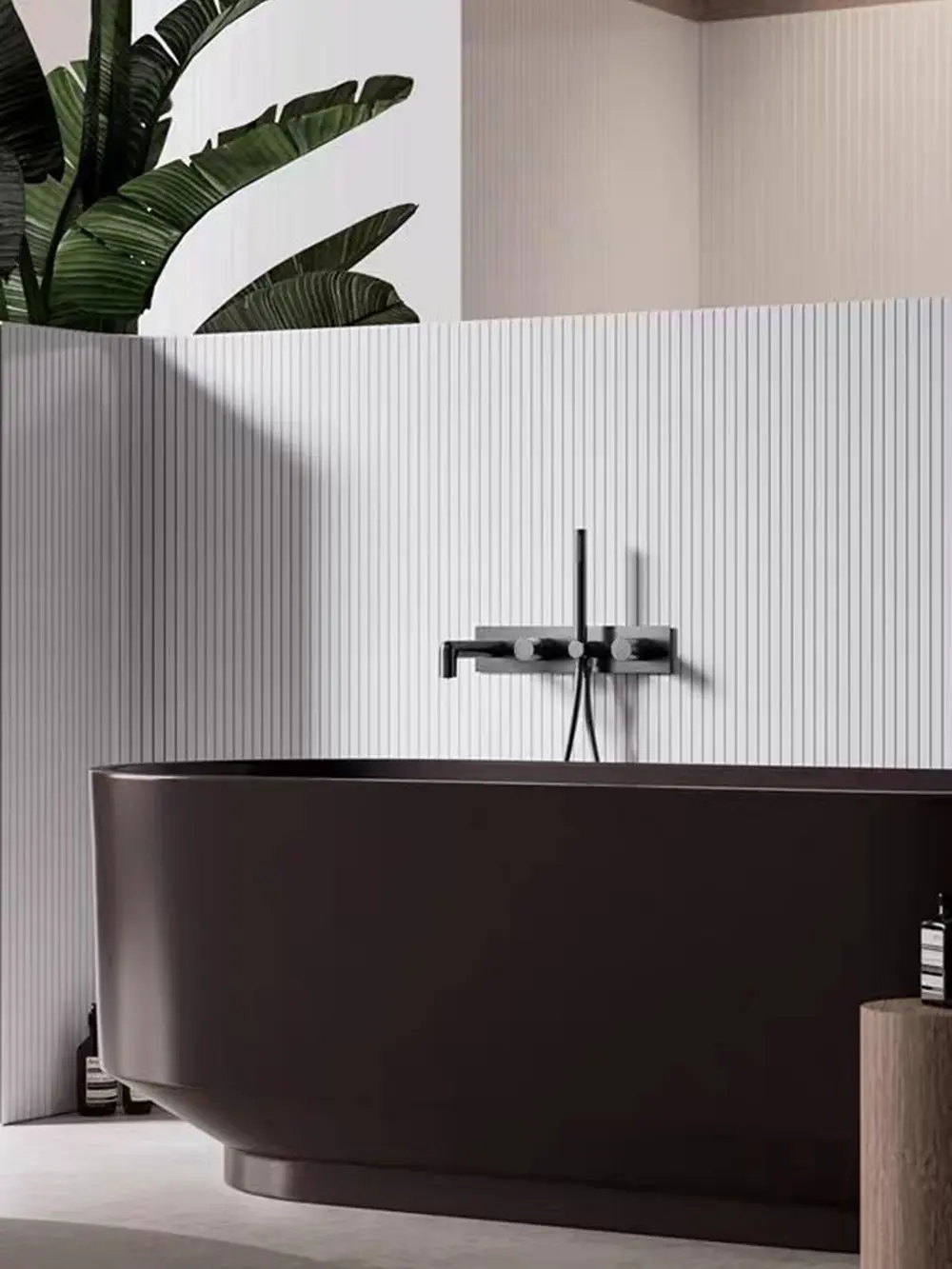 Fengshang Modern Embedded Concealed Hot/Cold Water All-Copper Multi-Functional Shower Faucet for Households