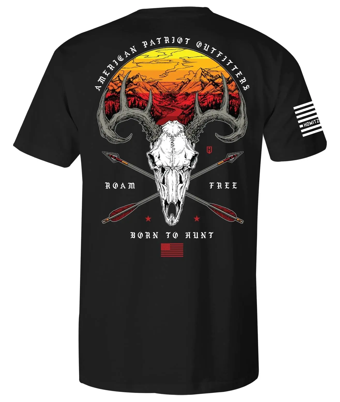 Howitzer Style Men's T-Shirt Hunt Tribe Military Grunt MFG