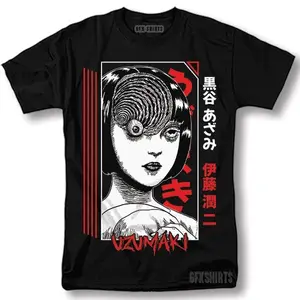 Tomie Junji Ito Uzumaki Horror Anime Manga Japanese Japan Guro Gore T-Shirt