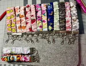 Scrunch keychain