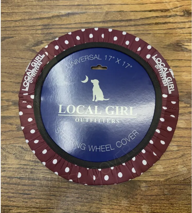 Womens's Local Girl Steering Wheel Cover
