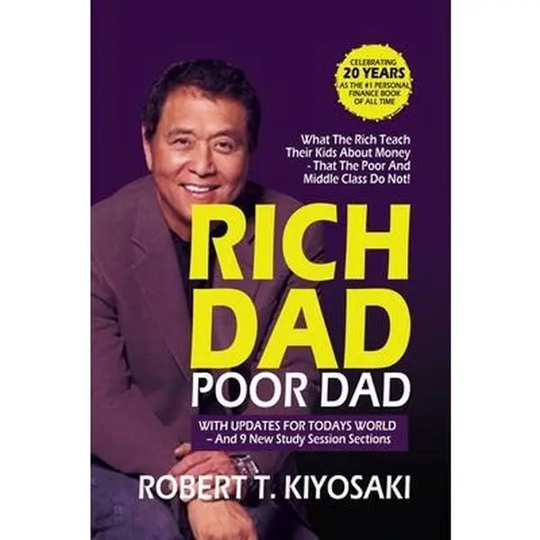 USED Book - Rich Dad Poor Dad: What the Rich Teach their Kids About Money by Kiyosaki, Robert T. (Paperback) - english