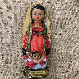 Virgen de Guadalupe infantil 8”. 6383G-8