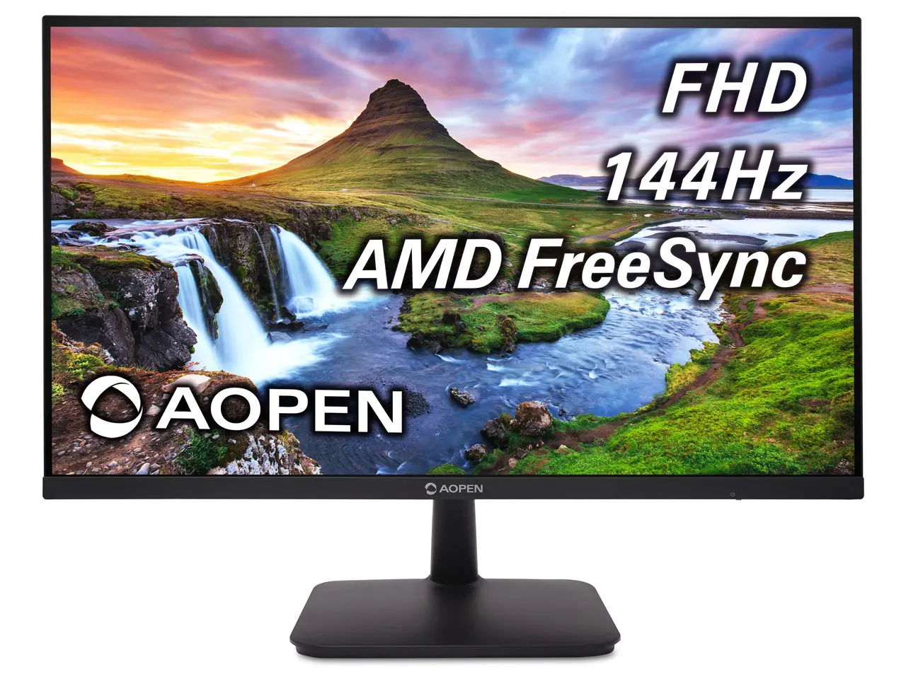 ACER AOPEN 27 inch Full HD 144Hz with AMD FreeSync Computer Monitor for both work and gaming with VGA port 27KA0 P0bi