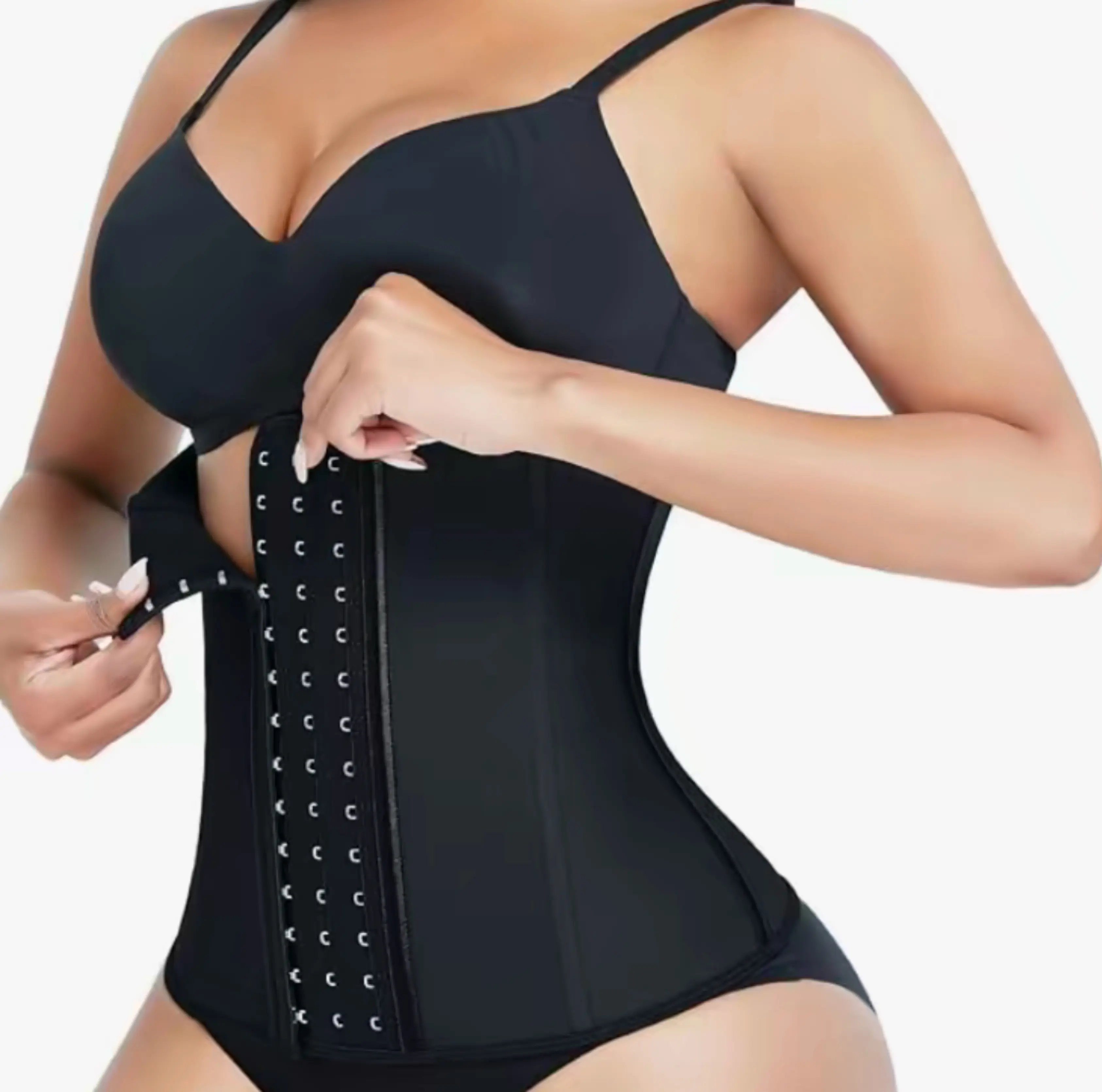 Waist Trainer for Women Latex Underbust Waist Corsets Cincher