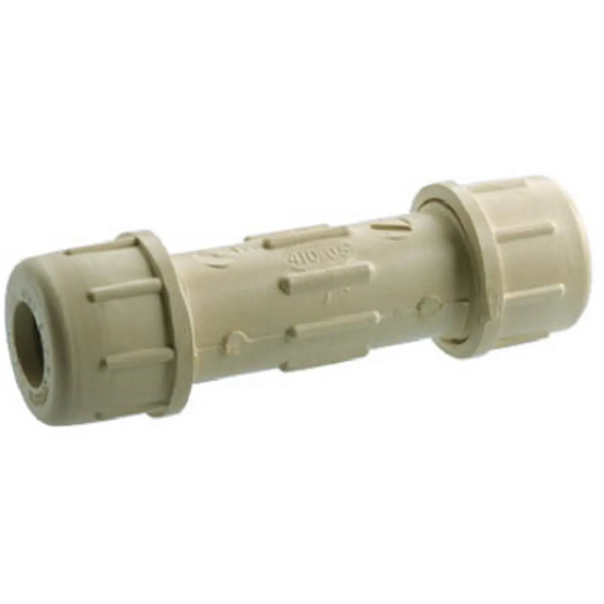 212 MAIN 3/4 in. CPVC Compression Repair Coupling with Nuts & Rubber Gasket, 100 PSI Rated, 180°F Max Temp, for Water Sports & Boating Pipe Repair, Rated At 100 Psi