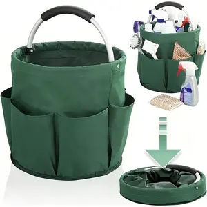 Outdoor Camping Picnic Basket Beach Handheld Foldable Storage Bag Bathroom Washroom Bathing Basket Home Baby Care Basket