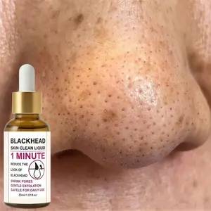 Pore Cleansing Essence with Salicylic Acid and Hyaluronic Acid, Gentle Oil and Dirt Removal, Deep Cleanse and Tighten Pores, 30ML