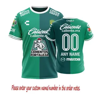 LIGA MX Club Leon Shirt 3D Personalized 2025-26 Third Design