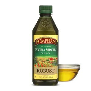 Robust Extra Virgin Olive Oil, Contains Polyphenols, First Cold Pressed, 16 Fl Oz