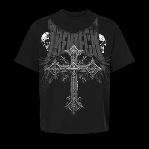 OVERSIZED (PUMP COVER) "SKULL & CROSS"