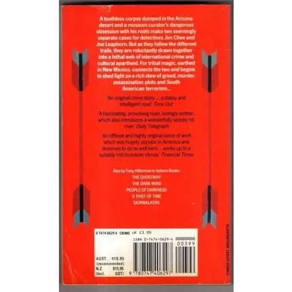 USED Book - Talking God by Tony Hillerman (Paperback) - english