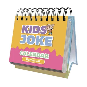 Perpetual Kids Jokes Calendar - A Year of Daily Laughs with 365 Kid-Approved Jokes for Family Fun - Colorful Engaging Design - Eco-Friendly Gift Ready
