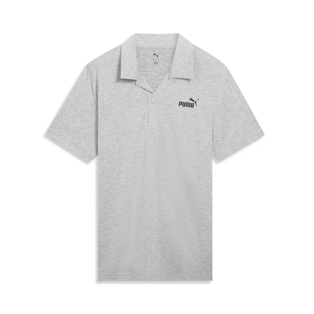 PUMA Mens Essentials All In Short Sleeve Shirt Casual Casual - Grey