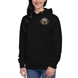 Iridescent Planet Cluster Unisex Hoodie