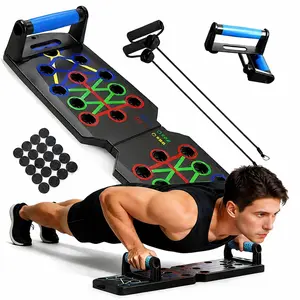 Multi-Function Push Up Bar, Portable Home Fitness Equipment for Fast & Effective Upper Body Strength Training, Easy to Use & Store Workout Gear for Chest, Abdomen, Arm Muscle Building, Ideal for Men & Women Fitness Enthusiasts,Father's Day Gift