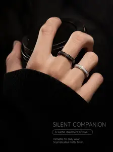 His & her stacking ring set – unique mandarin duck couple design with premium titanium steel. Tarnish-free, adjustable fit, and a perfect layering piece for any daily look or anniversary gift.  #couplejewelry #stackablerings  #unisexstyle