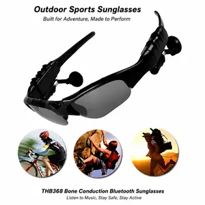 Smart Bluetooth Audio Sunglasses for Men, Outdoor Sport Eyewear with Wireless Music & Call Function
