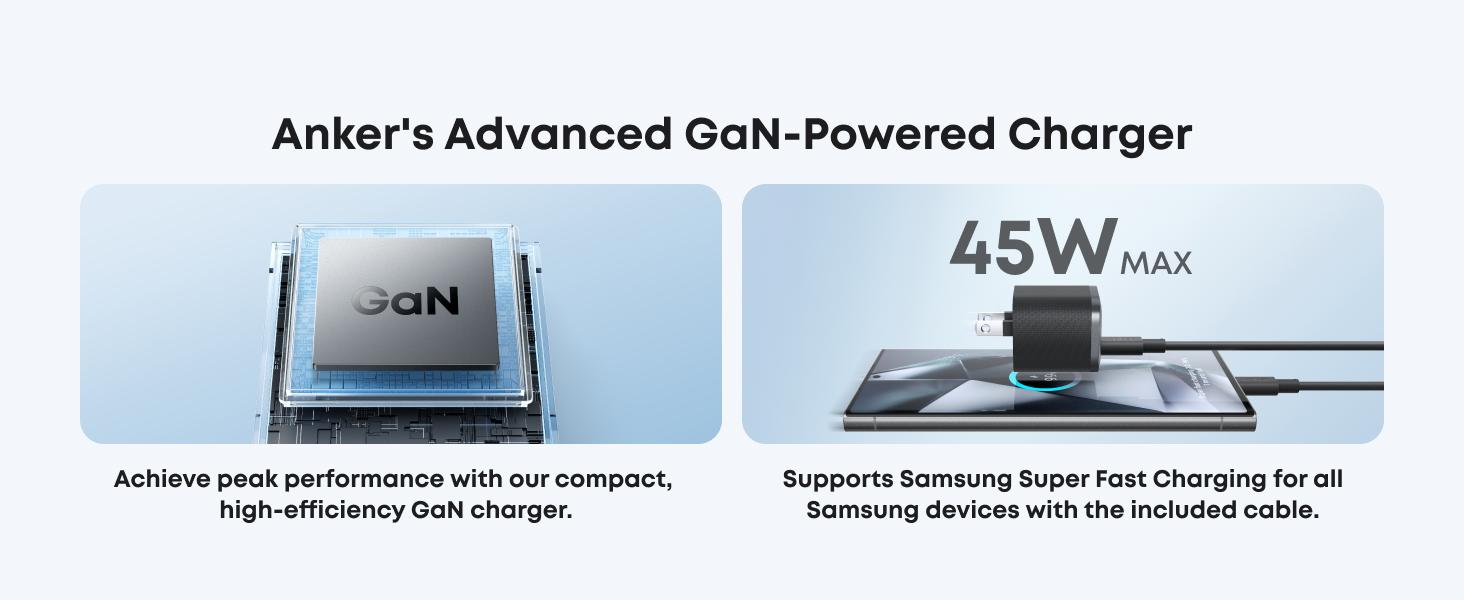 [Live Only] Anker Nano Charger (45W) and 6 ft USB-C to USB-C Cable ×2  + Anker Nano Power Bank (5K, MagGo, Slim)