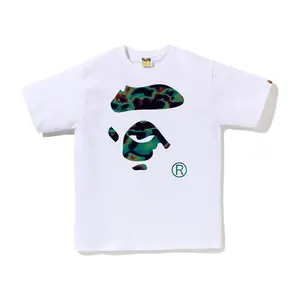 991787 BAPE Thermography Ape Face Tee White