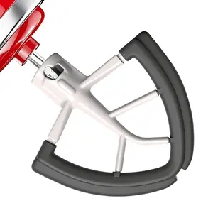 Flex Edge Beater with Scraper – Compatible with Tilt-Head Stand Mixers (4.5–5 Quart)