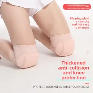 Pole Dance Knee Pads Professional  Kneeling Worship Thickened Sponge Ladies Special Yoga Worship Buddha Kneeling Knee Anti-Collision breathable adjustable knee support compression sport