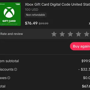 Xbox Gift Card Digital Code United States Gaming Products Games