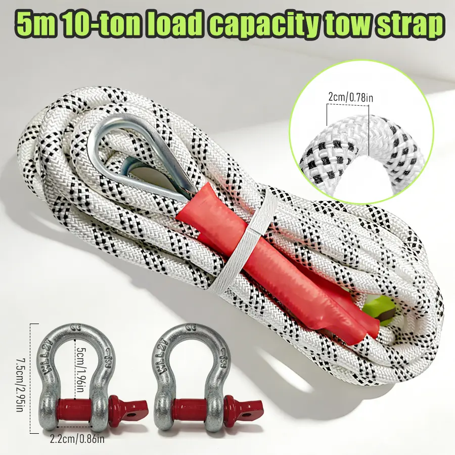 5-meter 10-ton tow rope