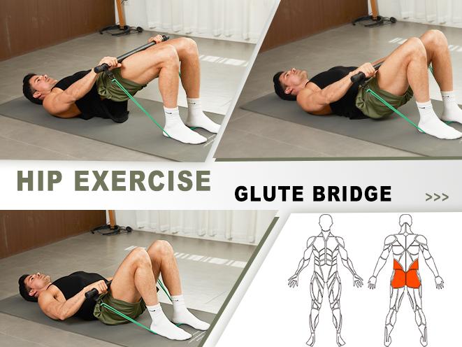 HOTWAVE Resistance Band Bar,Portable Plus Length Strength Training Bar,Adjustable 33"/45",Full Body Exercise Power Lifting Fitness Bar,At Home Workout Equipment