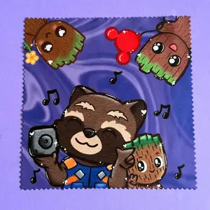 happy tree || microfiber cloth