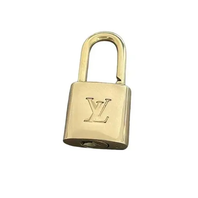Pre-owned Louis Vuitton metal Bag Accessories Brass Padlock And NO KEY