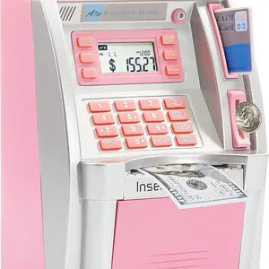 Electronic Password Money Safe Piggy Bank - Home Decor Ornament, Home Supply Storage Solution, Ideal Gift