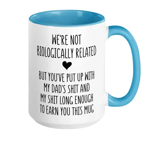 Bonus Mom Mug Gift, Mothers Day Gifts, Birthday Coffee Cup Gift For Mom, Gift For Step Mother, Novelty Coffee Mug, Gifts For Bonus Mom, 11 15oz Ceramic Cup, Gifts For Birthday Mothers Day Valentines Day Anniversary