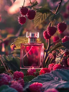 RASPBERRY PERFUME - Beautiful Raspberry Grove Perfume - Heavenly Scent of Juicy Wild Raspberries