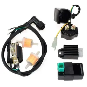Ignition Coil CDI Regulator Rectifier Solenoid Relay Filter 50cc 110cc 125cc ATV