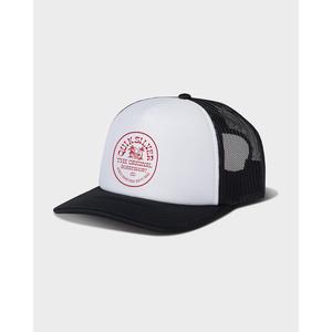 Crest 5-Panel Foam Trucker Hat - White